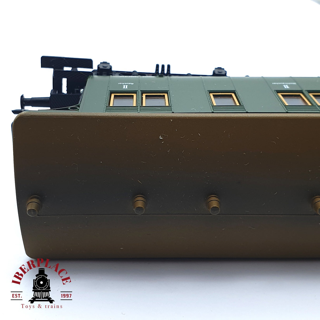 ♻️ 2 mano -  Märklin 4210 vagón pasajero 2455 BCCI clase 2-3 H0 escala 1:87 EZ07