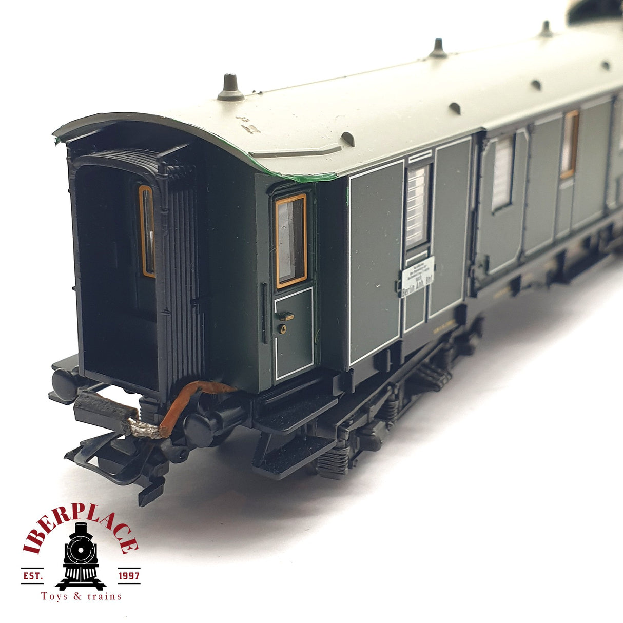 ♻️ 2 mano -  Märklin 41371 vagón equipajes Berlin K.Bay.Sts.B H0 escala 1:87 EZ07 2/2