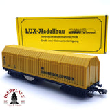 ♻️ 2 mano -  AC Lux Modellbau 9130 vagon limpia vias  H0 escala 1:87 EZ07