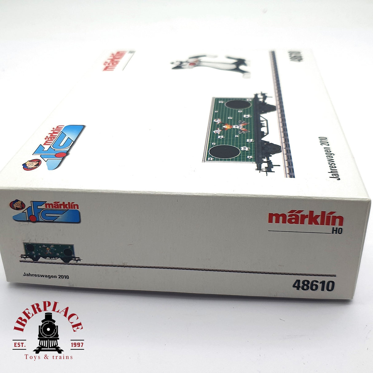 ♻️ 2 mano -  Märklin 48610 vagón jahreswagen 2010 Lonney tunes H0 escala 1:87 EZ07