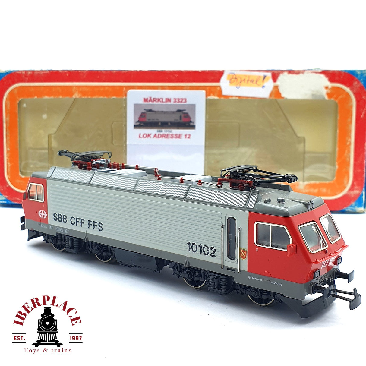 ♻️ 2da mano - Märklin 3323 Digital Locomotora SBB 10102 H0 escala 1:87 EH010