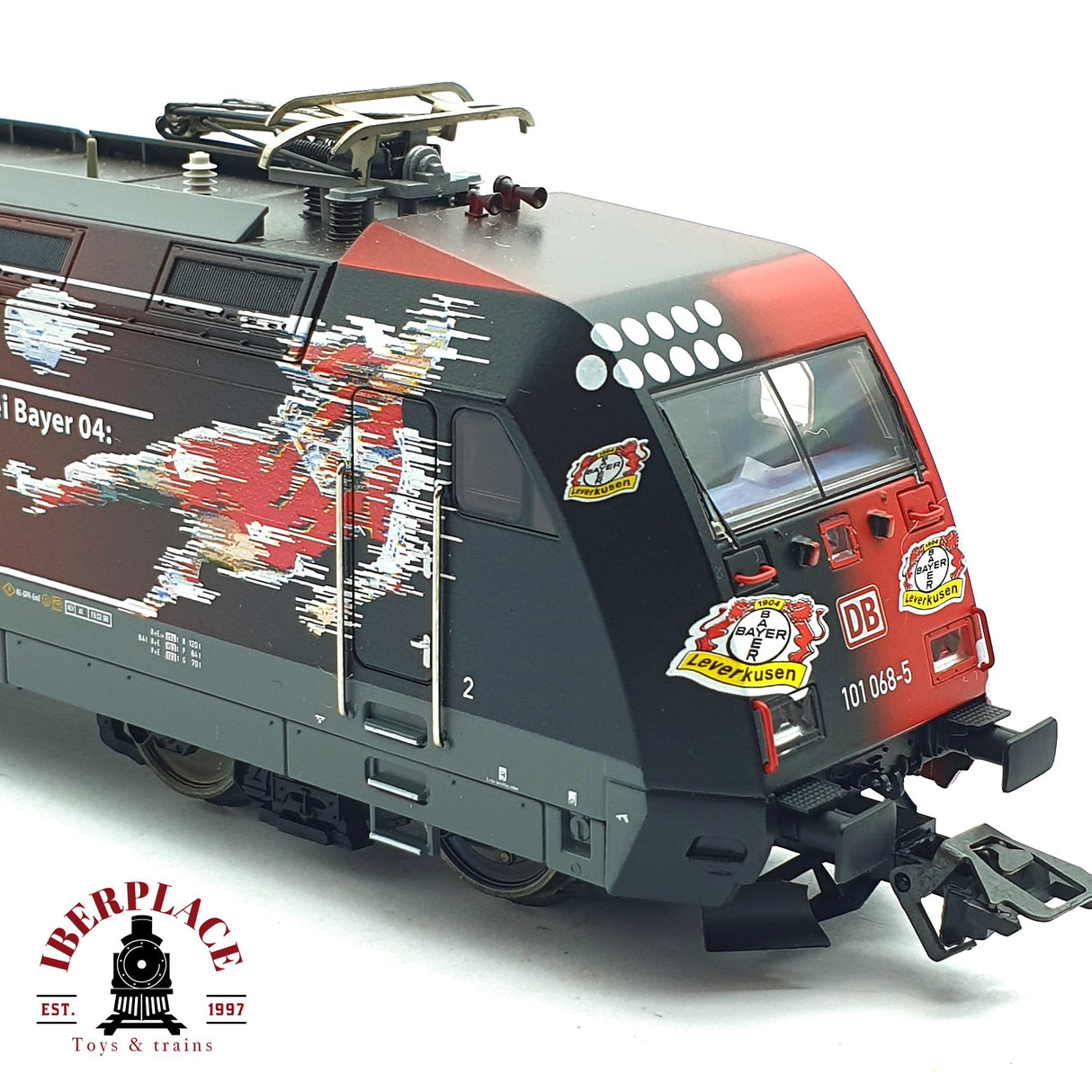 ♻️ 2da mano - Märklin 37375 Digital Locomotora BR 101 DB Bayer Leverkusen H0 escala 1:87 EH010