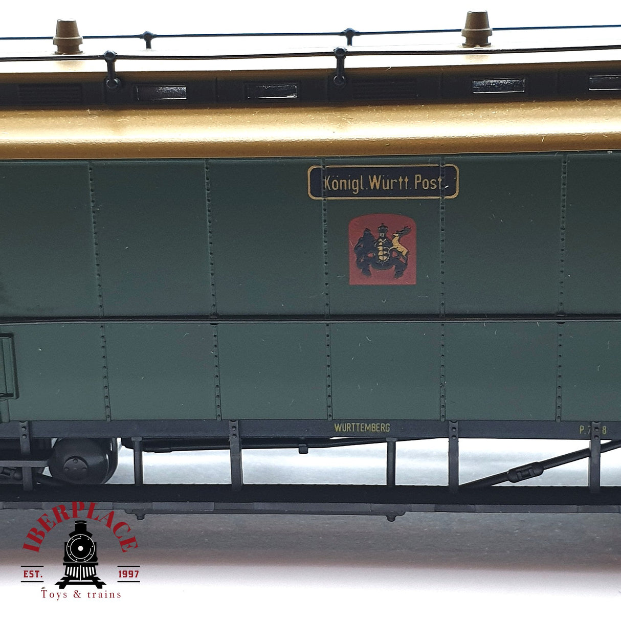 ♻️ 2da mano - Märklin 4229 vagón correos postales 7508 H0 escala 1:87 EH010