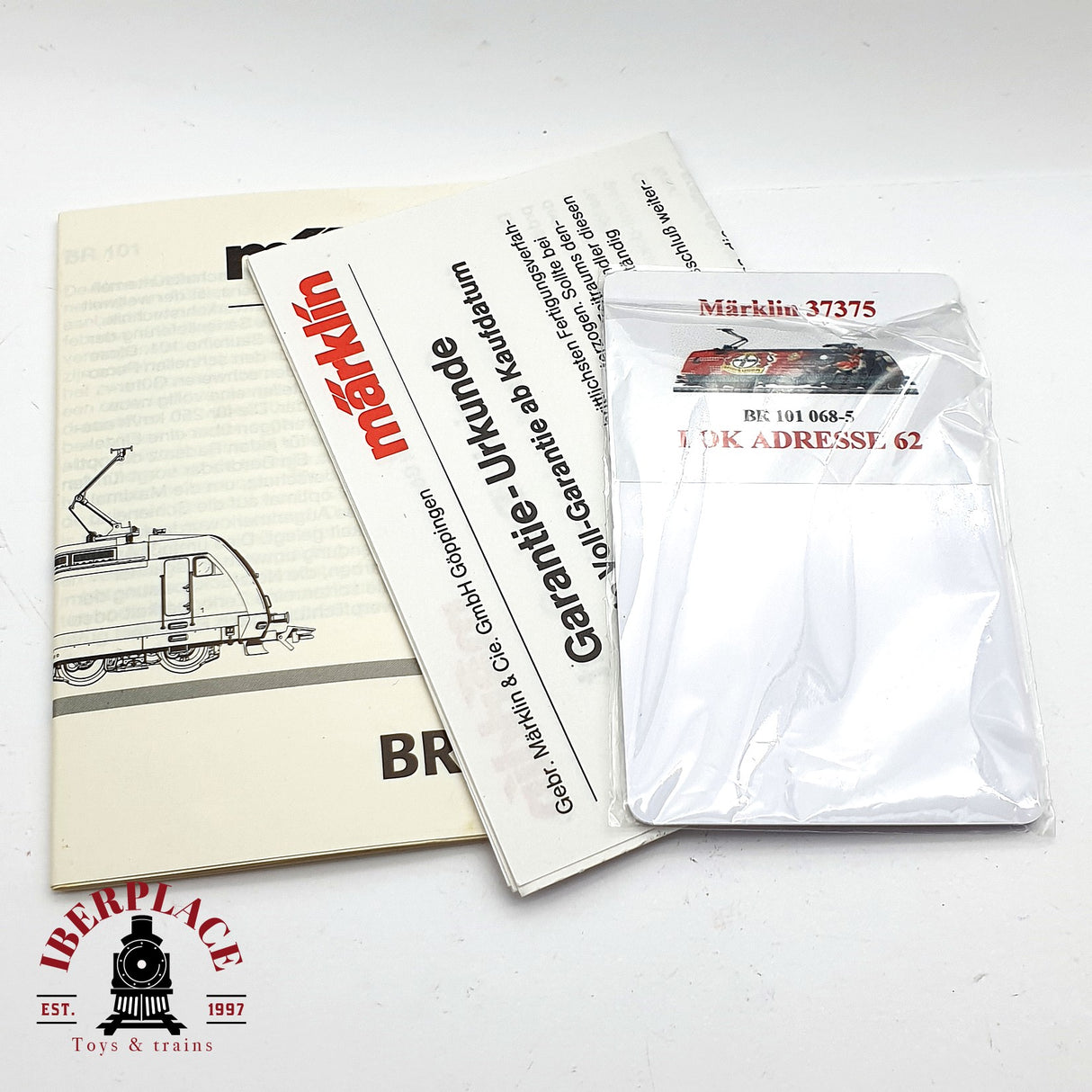 ♻️ 2da mano - Märklin 37375 Digital Locomotora BR 101 DB Bayer Leverkusen H0 escala 1:87 EH010