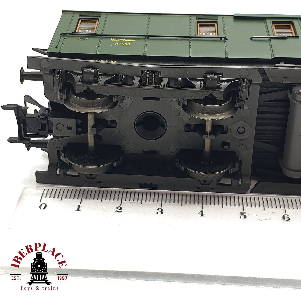♻️ 2da mano - Märklin 4229 vagón correos postales 7508 H0 escala 1:87 EH010