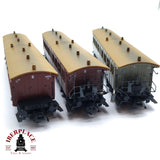 ♻️ 2da mano - Märklin 3x vagones pasajero expreso K.W.St.E H0 escala 1:87 EH010