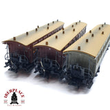 ♻️ 2da mano - Märklin 3x vagones pasajero expreso K.W.St.E H0 escala 1:87 EH010