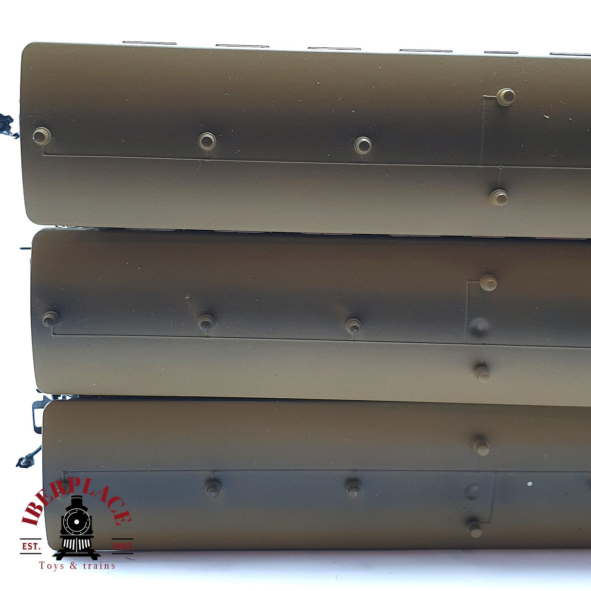 ♻️ 2da mano - Märklin 3x vagones pasajero expreso K.W.St.E H0 escala 1:87 EH010