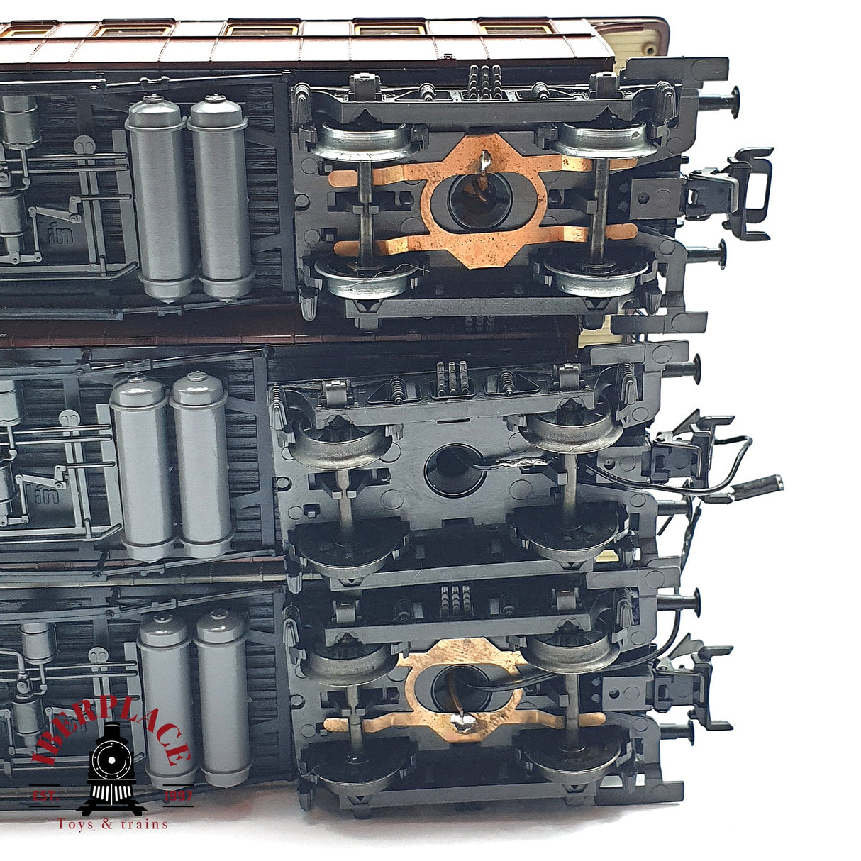 ♻️ 2da mano - Märklin 3x vagones pasajero expreso K.W.St.E H0 escala 1:87 EH010