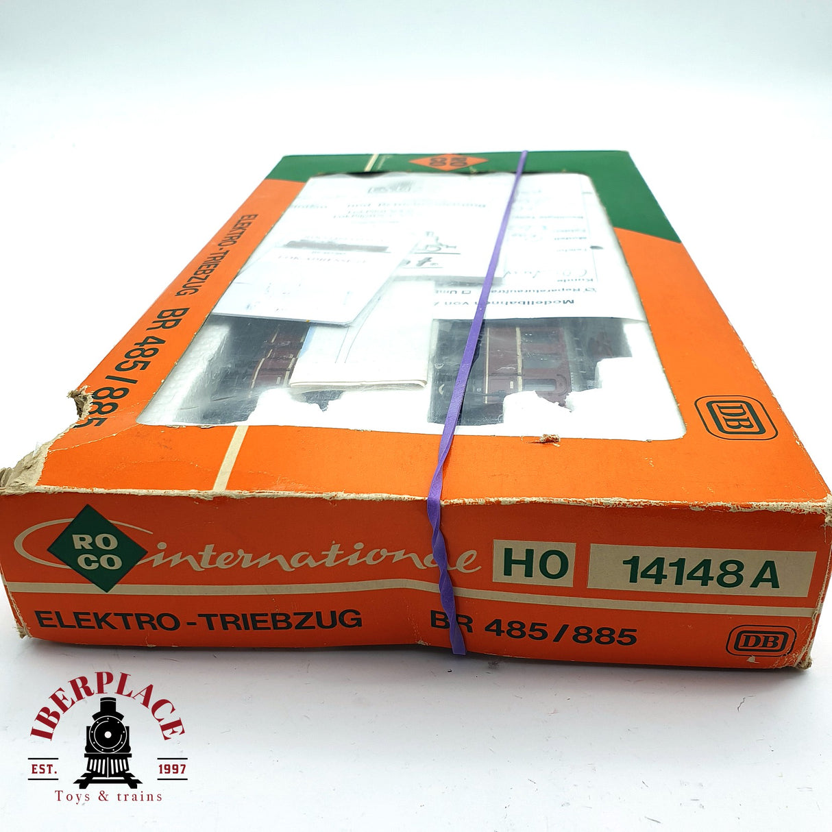 ♻️ 2da mano - AC Roco 14148 A Digital Locomotora BR 485/885 DB H0 escala 1:87 EH010