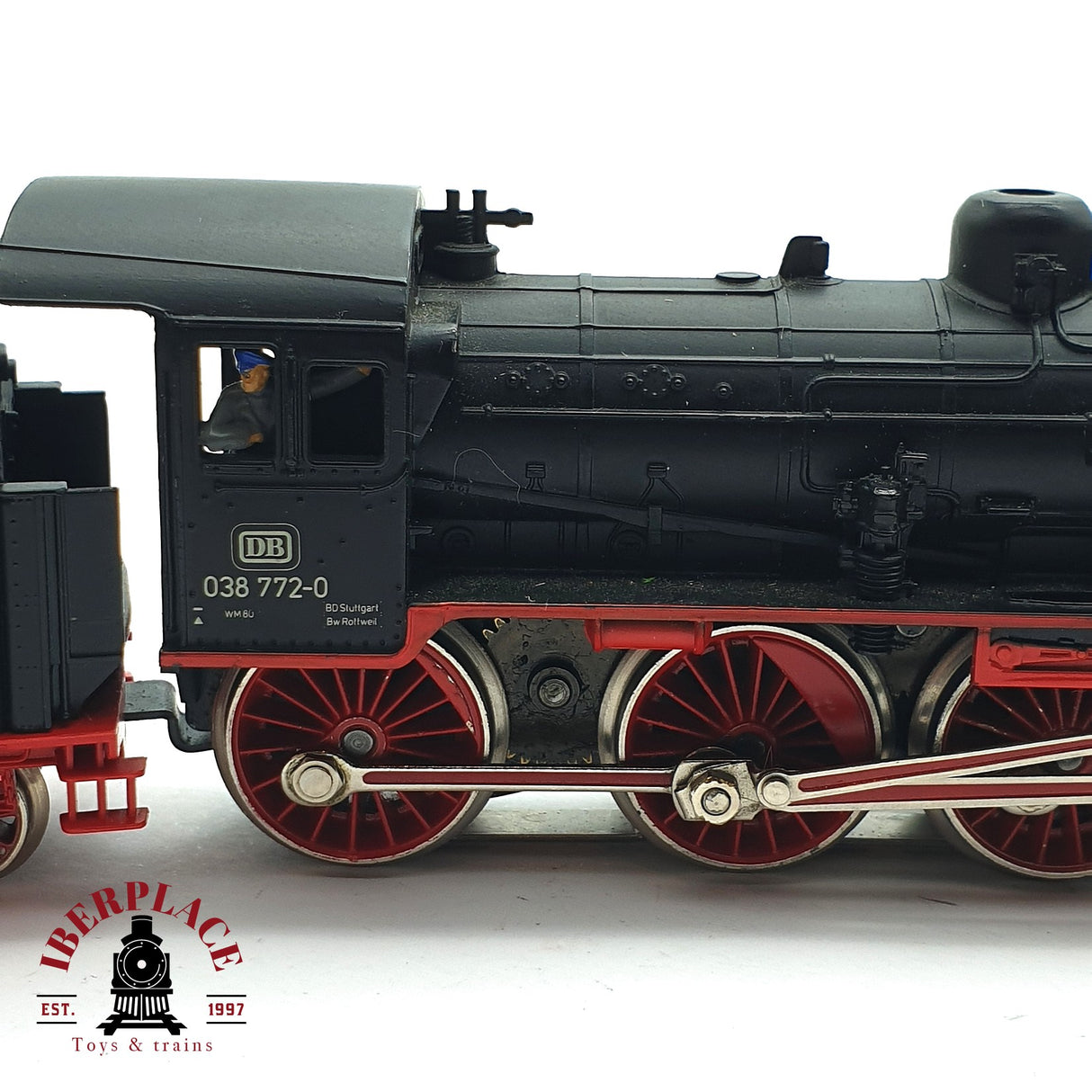 ♻️ 2da mano - Märklin 3099 Digital Locomotora BR 038 DB H0 escala 1:87 EH010