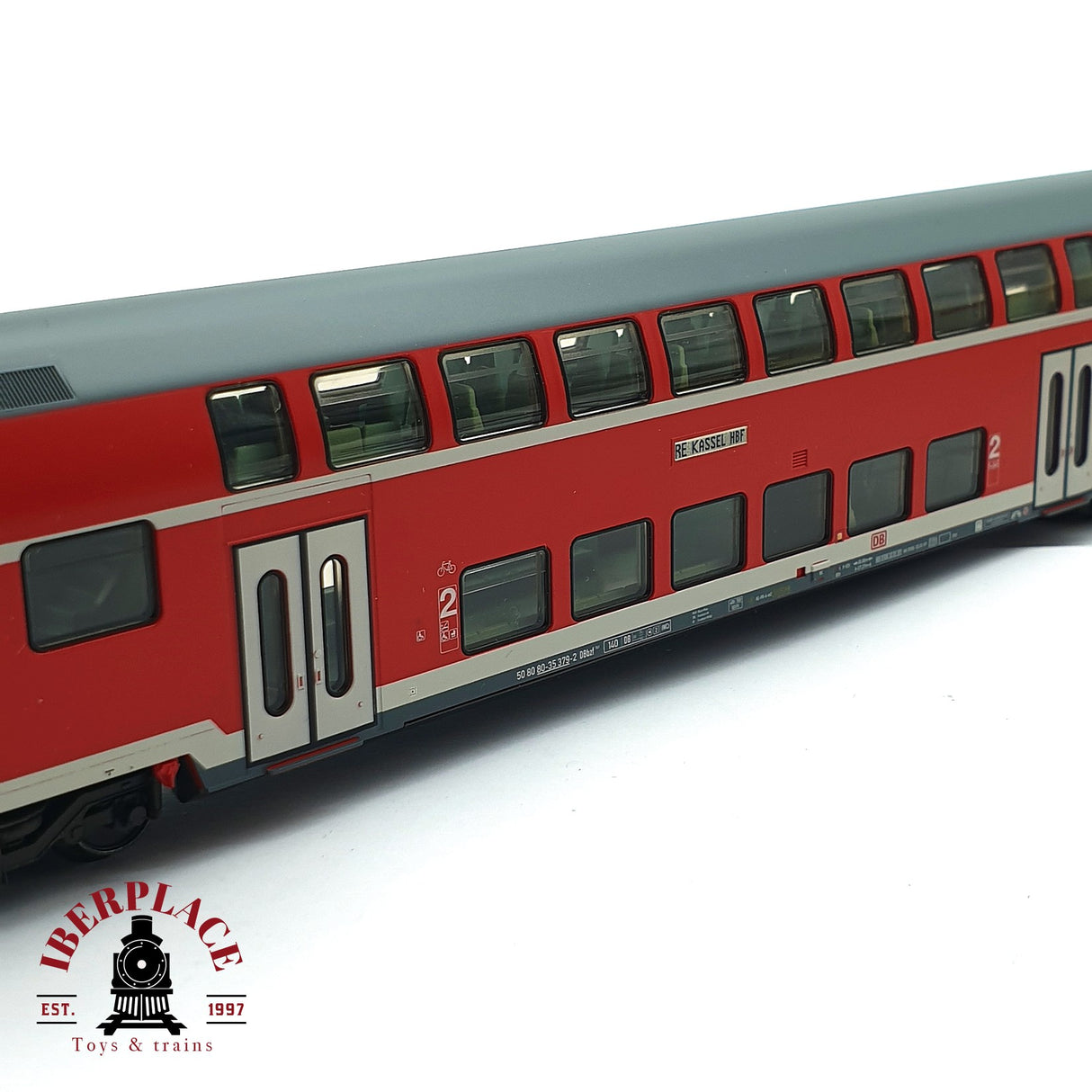 ♻️ 2da mano - Märklin 43586 vagón de doble piso Kassel DB H0 escala 1:87 EH010