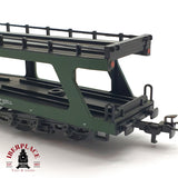 ♻️ 2da mano - Märklin 4074 vagón porta coches de dos plantas DB H0 escala 1:87 EH010