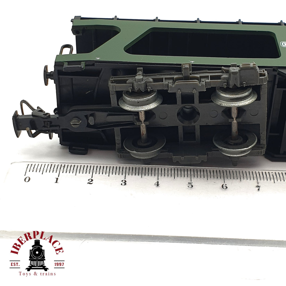 ♻️ 2da mano - Märklin 4074 vagón porta coches de dos plantas DB H0 escala 1:87 EH010
