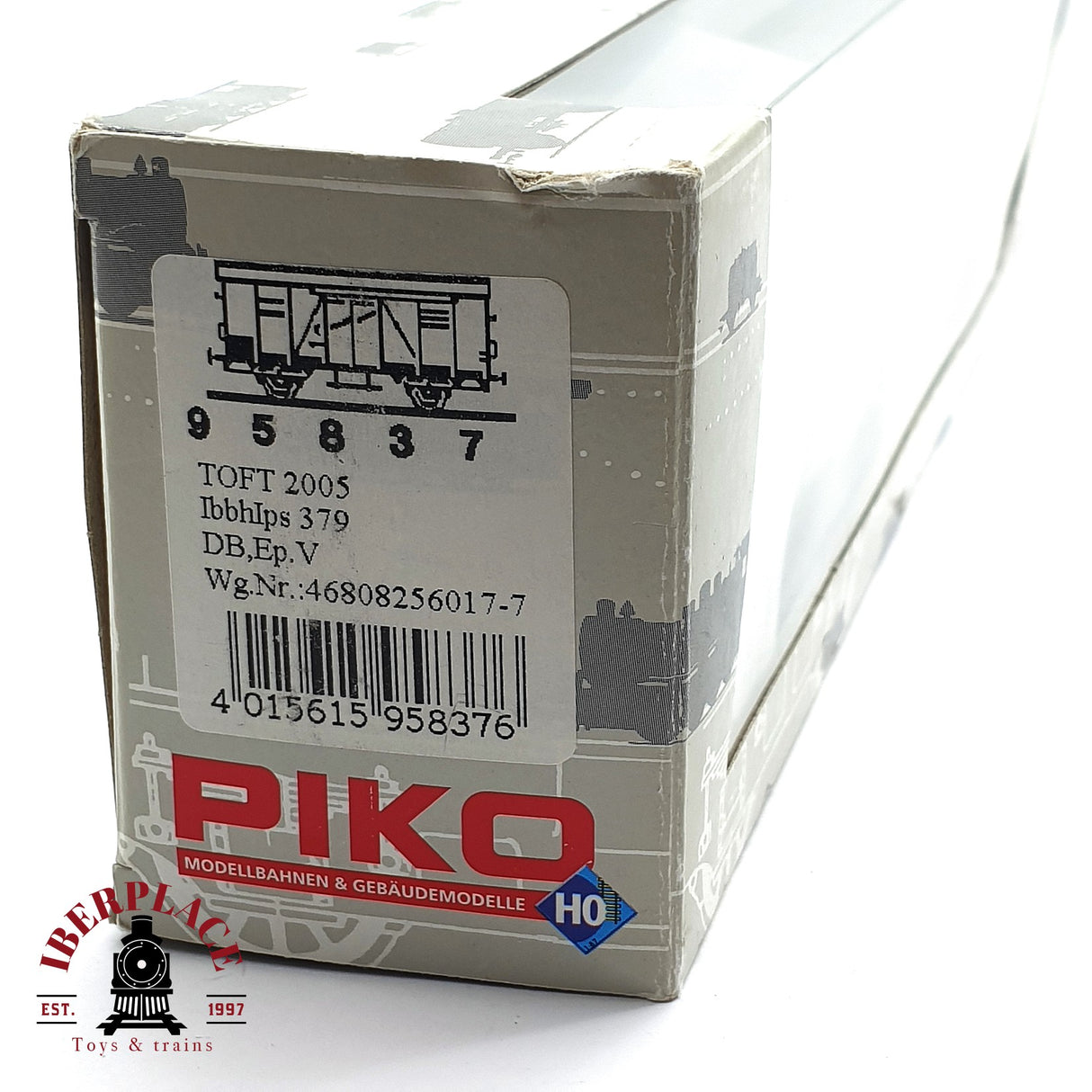 ♻️ 2da mano - DC Piko 95837 vagón TOFT 2005 DB H0 escala 1:87 EH010