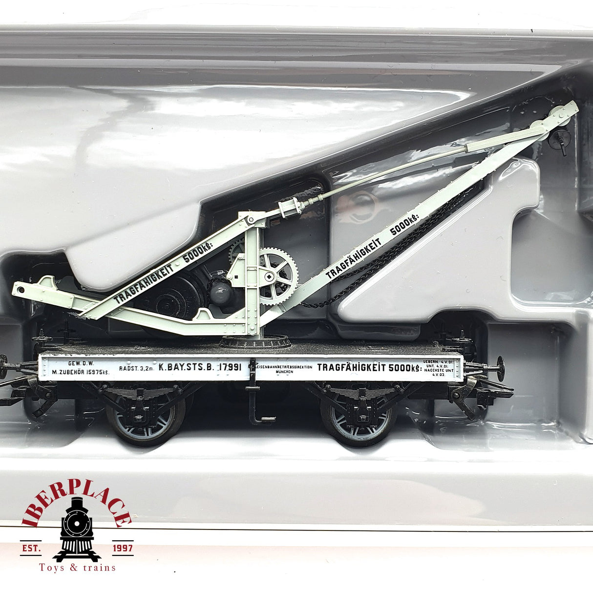 ♻️ 2da mano - Märklin 4897 set mercancia K.Bay.Sts.B H0 escala 1:87 EH010