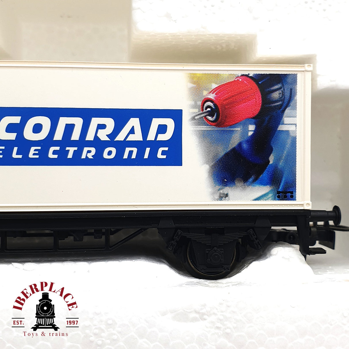 ♻️ 2da mano - AC Märklin 94186 Set contenedores H0 escala 1:87 EH010