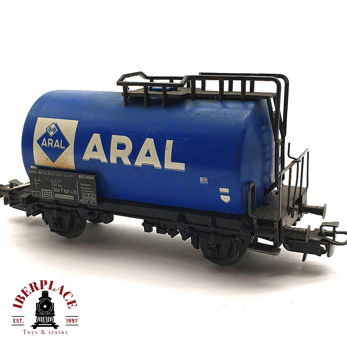 ♻️ 2da mano - Märklin 4646 vagón cisterna ARAL DB H0 escala 1:87 EH010