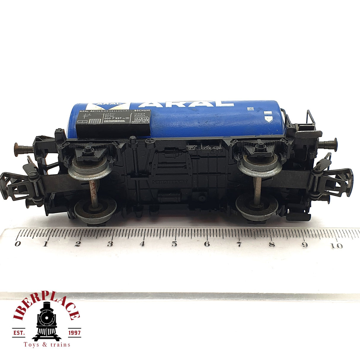 ♻️ 2da mano - Märklin 4646 vagón cisterna ARAL DB H0 escala 1:87 EH010