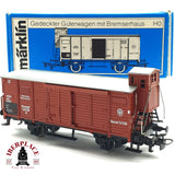 ♻️ 2da mano - Märklin 4695 vagón cerrado DR H0 escala 1:87 EH010