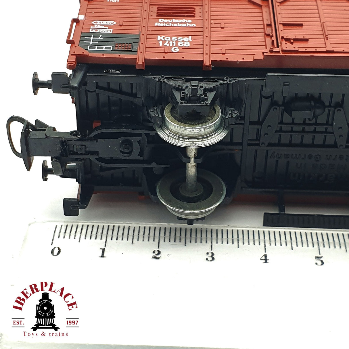 ♻️ 2da mano - Märklin 4695 vagón cerrado DR H0 escala 1:87 EH010