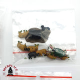 ♻️ 2da mano - Lote Figuras y accesorios para la granja vacas caballos H0 escala 1:87 EH010