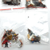 ♻️ 2da mano - Lote Figuras personas en la playa, caballos, animales H0 escala 1:87 EH010