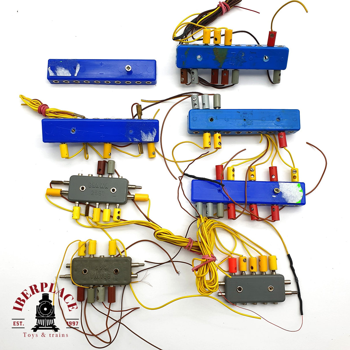 ♻️ 2da mano -  8x Placas de distribución H0 escala 1:87 EH010