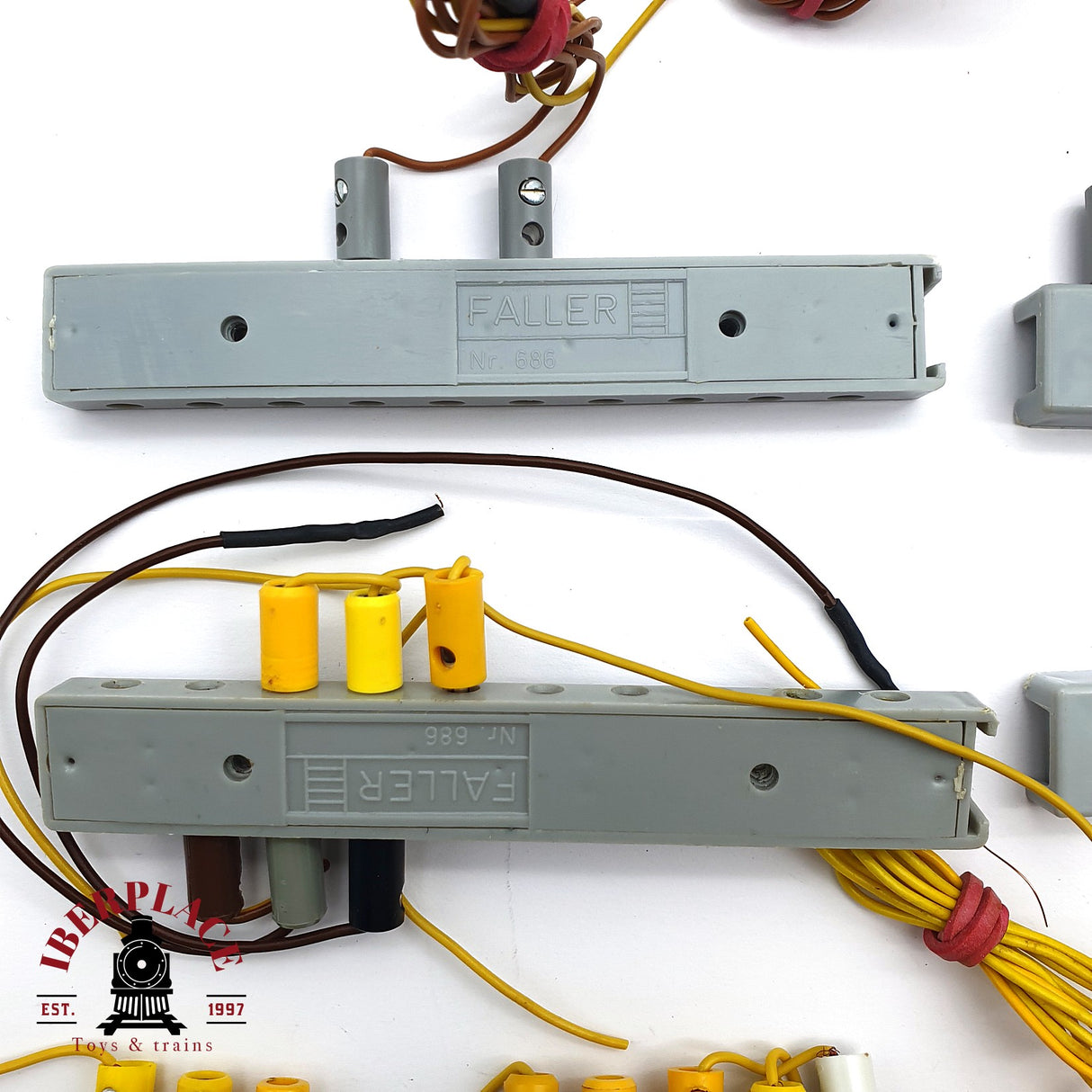 ♻️ 2da mano -  Faller 6x Placas de distribución H0 escala 1:87 EH010