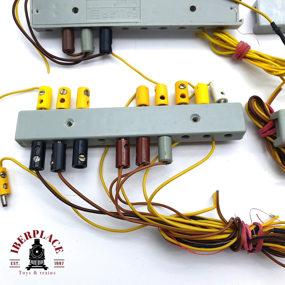 ♻️ 2da mano -  Faller 6x Placas de distribución H0 escala 1:87 EH010