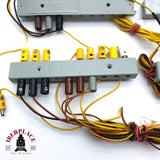 ♻️ 2da mano -  Faller 6x Placas de distribución H0 escala 1:87 EH010