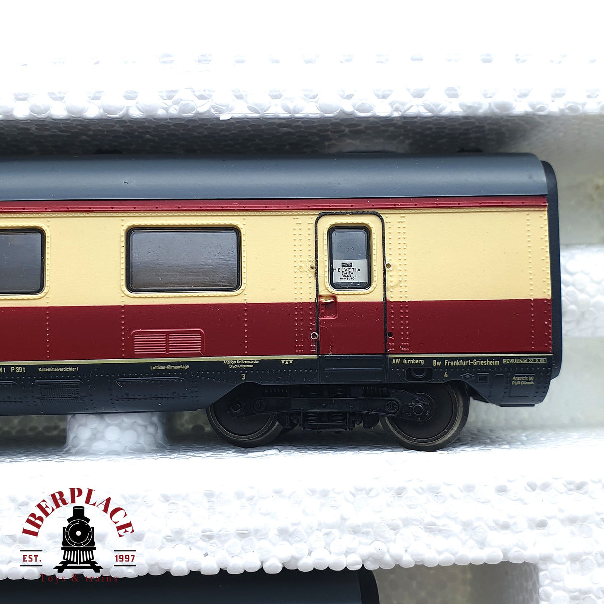 ♻️ 2da mano - AC Roco 14070A vagones complementarios TEE DB H0 escala 1:87 EH010