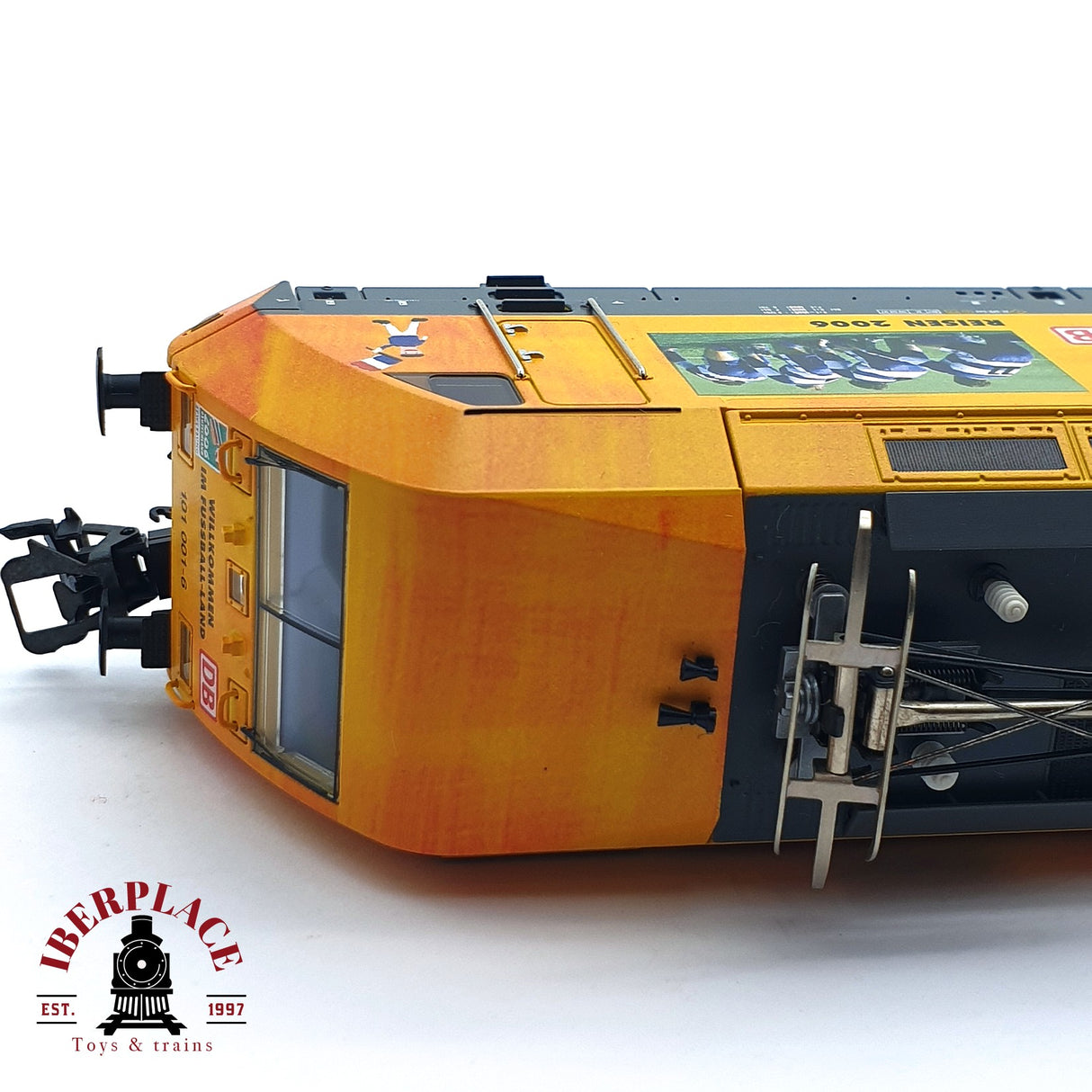 ♻️ 2da mano - Märklin 39370 Digital Locomotora BR 101 DB Fussball-land H0 escala 1:87 EH010