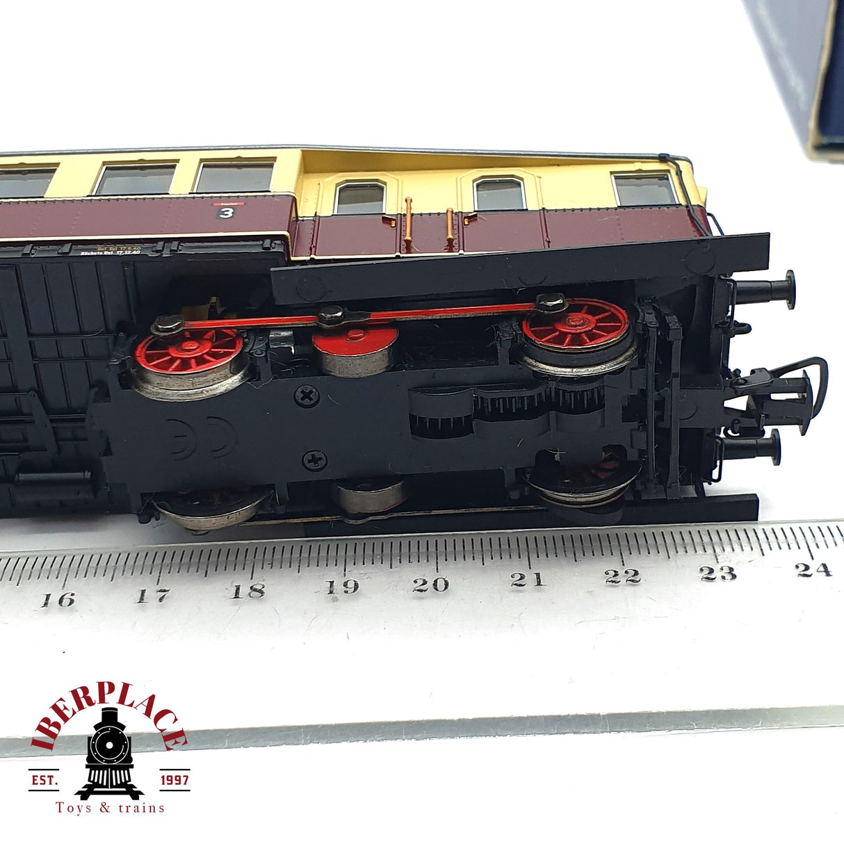 ♻️ 2da mano - AC Liliput 133026 Vagon diesel VT 857 DRG H0 escala 1:87 EH09