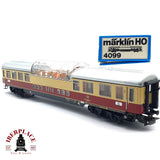♻️ 2da mano -  Märklin 4099 vagón pasajeros con techo panorámico DB H0 escala 1:87 EH09