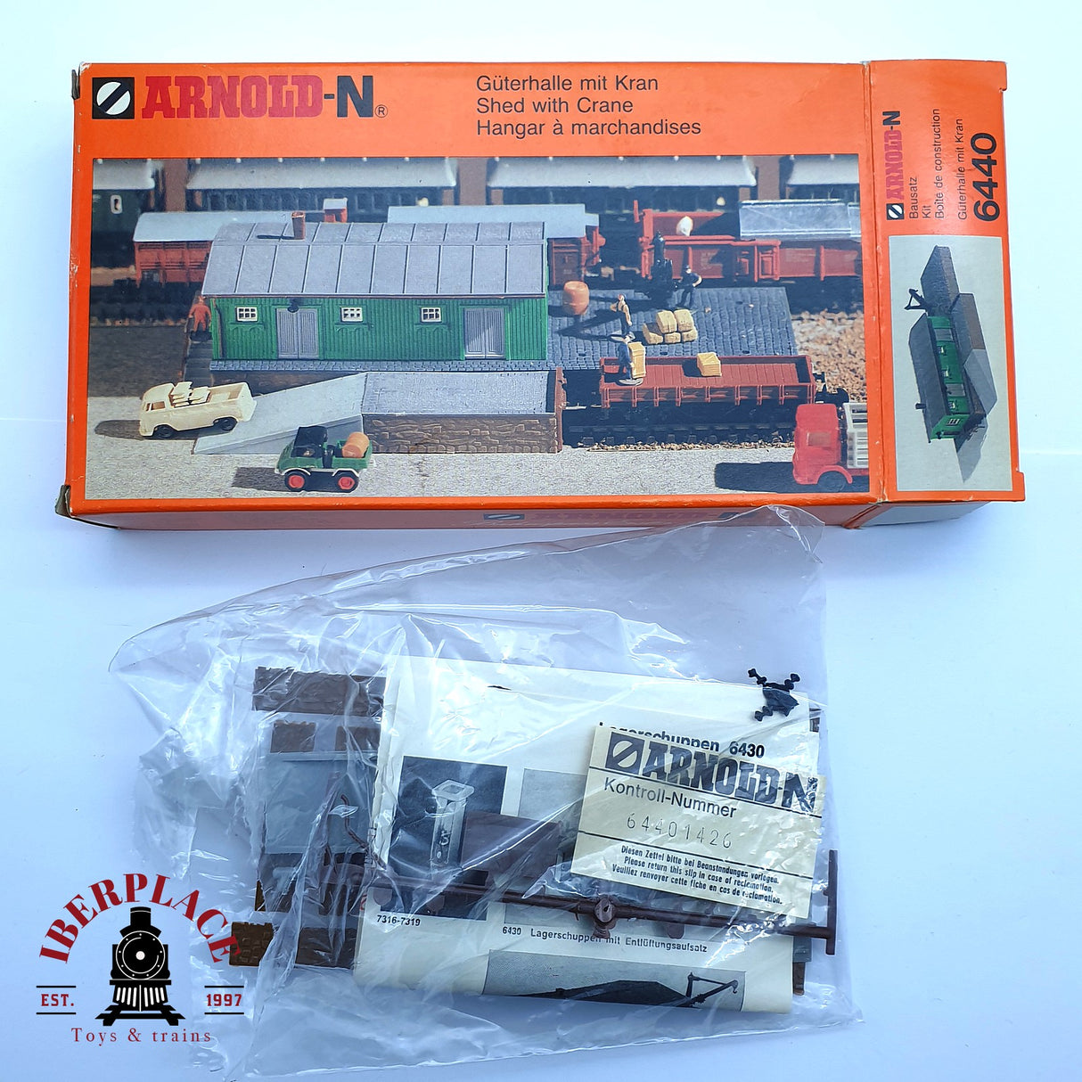 ♻️ 2da mano -  Arnold 6440 nave de mercancias N escala 1:160 EH09