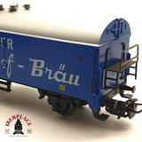 ♻️ 2da mano -  Märklin 4660 vagón cervecero Kulmbacher DB H0 escala 1:87 EH09