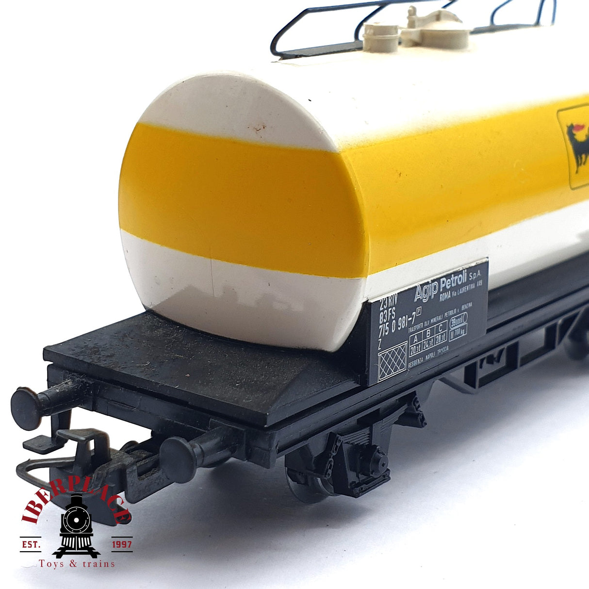 ♻️ 2da mano -  Märklin 4443 vagón cisterna Agip FS H0 escala 1:87 EH09