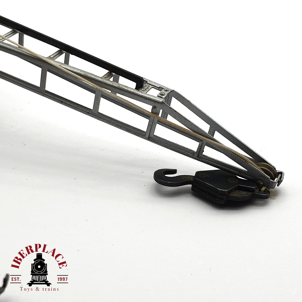 ♻️ 2da mano -  Märklin 4611 vagón grúa con gancho DB H0 escala 1:87 EH09