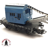 ♻️ 2da mano -  Märklin 4611 vagón grúa con gancho DB H0 escala 1:87 EH09
