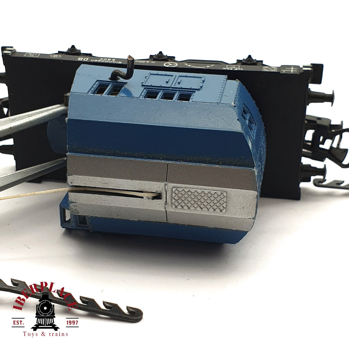 ♻️ 2da mano -  Märklin 4611 vagón grúa con gancho DB H0 escala 1:87 EH09