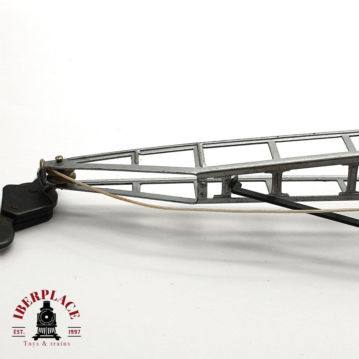 ♻️ 2da mano -  Märklin 4611 vagón grúa con gancho DB H0 escala 1:87 EH09