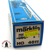 ♻️ 2da mano -  Märklin 4611 vagón grúa con gancho DB H0 escala 1:87 EH09