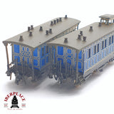 ♻️ 2 mano -  2x Märklin 8769 vagones pasajero en metal Z escala 1:220 TEN06