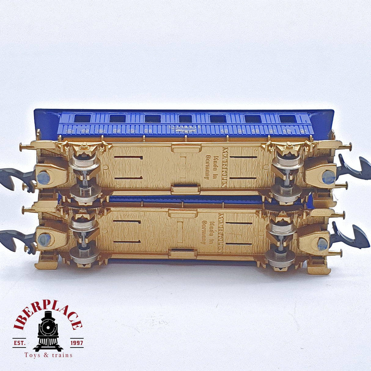 ♻️ 2 mano -  2x Märklin vagones pasajero Ludwig II Z escala 1:220 TEN06