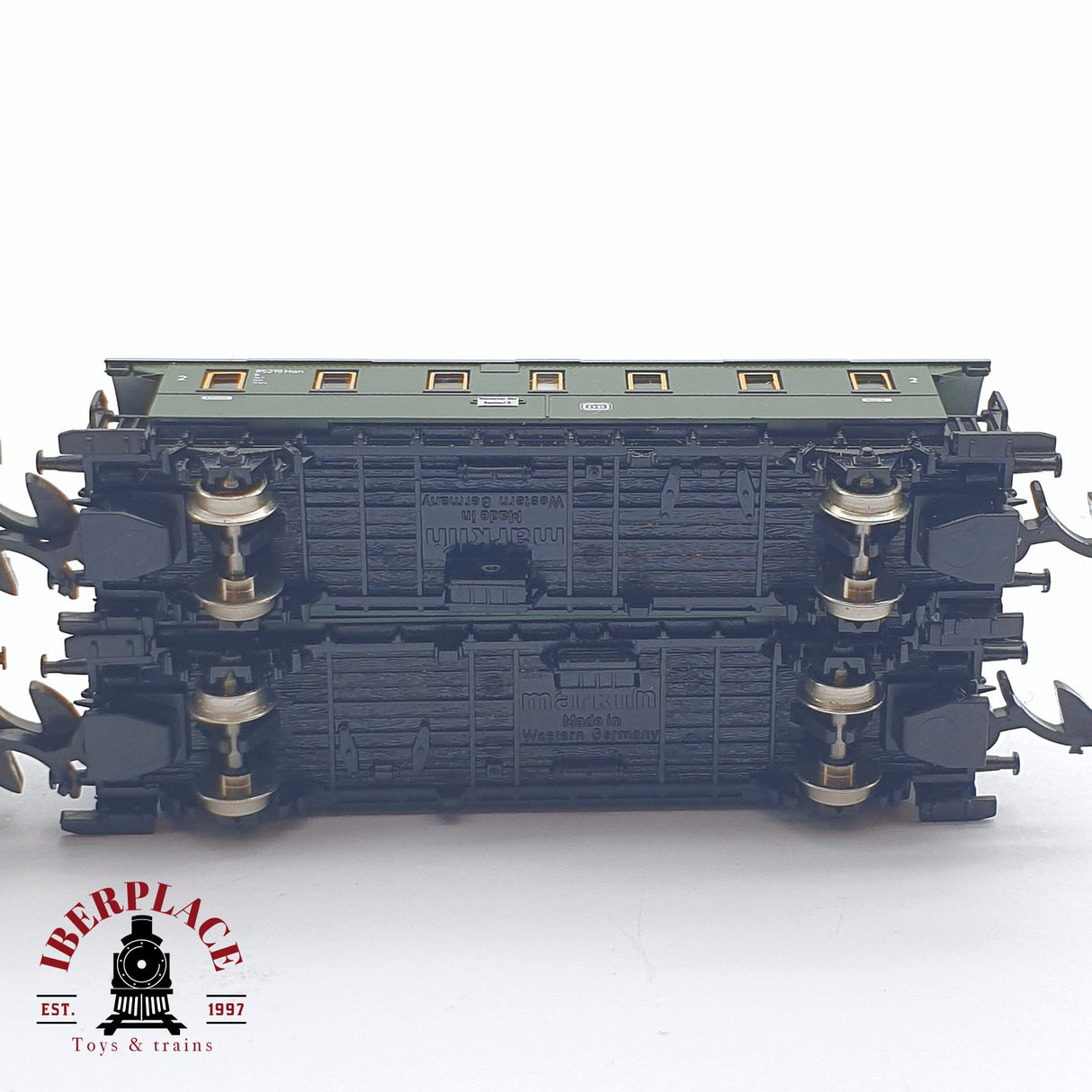 ♻️ 2 mano -  4x Märklin vagones pasajeros y equipaje Z escala 1:220 TEN06