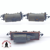 ♻️ 2 mano -  3x Märklin vagones mercancias envejecidos Z escala 1:220 TEN06