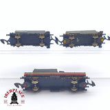 ♻️ 2 mano -  3x Märklin vagones mercancias envejecidos Z escala 1:220 TEN06