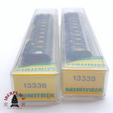 ♻️ 2 mano - Minitrix 2x vagones pasajeros DR clase 3 N escala 1:160 TEN06