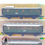 ♻️ 2 mano - Minitrix 5x vagones pasajeros DR clases 1-2-3 N escala 1:160 TEN06